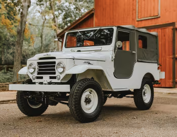 1959–60 Toyota Land Cruiser Canvas Top [North America] (FJ25L) '1958–60