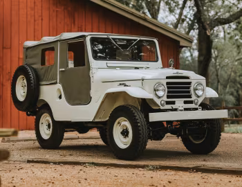 1959–60 Toyota Land Cruiser Canvas Top [North America] (FJ25L) '1958–60