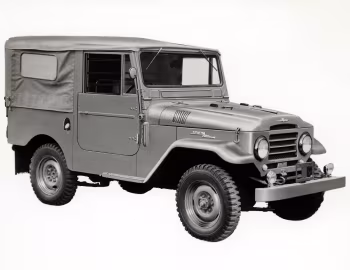 Toyota Land Cruiser Canvas Top Police [Japan] (FJ25) '1955–60