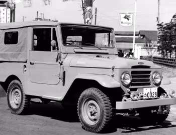 Toyota Land Cruiser Canvas Top Police [Japan] (FJ25) '1955–60