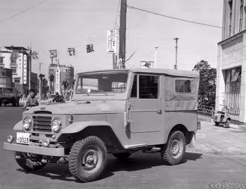 Toyota Land Cruiser Canvas Top Police [Japan] (FJ25) '1955–60