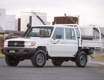 Toyota Land Cruiser Double Cab Chassis WorkMate [Australia] (VDJ79) '2012–23