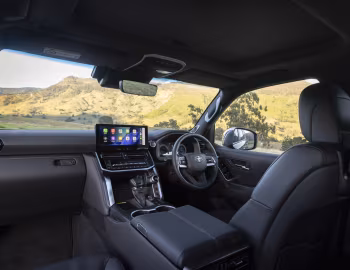 Interior Toyota Land Cruiser performance hybrid Sahara ZX [Australia] (300) '2026