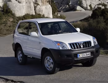 Toyota Land Cruiser Prado GX 3-door [EU-spec] (J125W) '2002–09