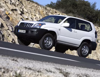 Toyota Land Cruiser Prado GX 3-door [EU-spec] (J125W) '2002–09