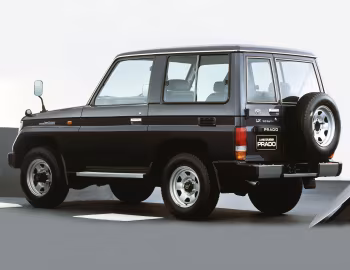 Toyota Land Cruiser Prado Hard Top LX (J71G) '1993–96