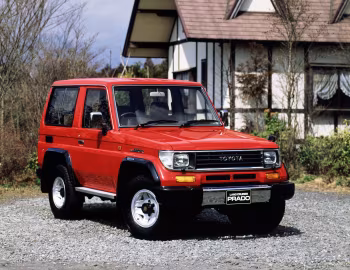 Toyota Land Cruiser Prado Hard Top SX (J71W) '1993–96