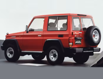 Toyota Land Cruiser Prado Hard Top SX (J71W) '1993–96