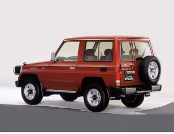 Toyota Land Cruiser Prado Hard Top SX (J71G) '1993–96