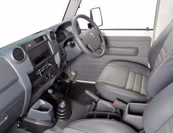 Interior Toyota Land Cruiser Wagon [South Africa] (J78) '2010–pr.