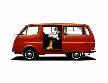 Toyota Mini Ace Van Deluxe [Japan] (UP100VD) '02.1968–10.1969