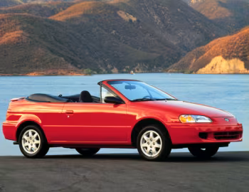 1997 Toyota Paseo Convertible [North America] (EL54) '1996–97