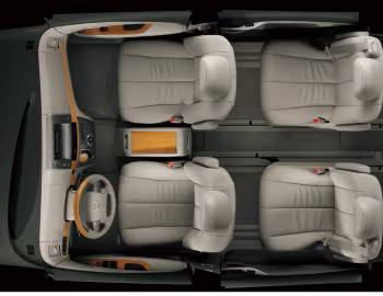 Interior Toyota Previa '2009–12