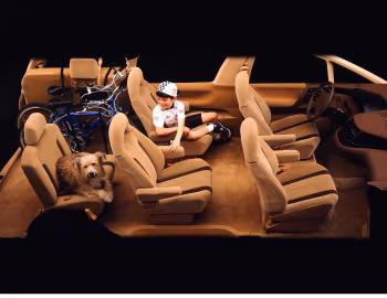 Interior 1991–94 Toyota Previa [North America] '03.1990–94