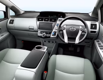Panel frontal Toyota Prius α (ZVW40W) '05.2011–11.2014