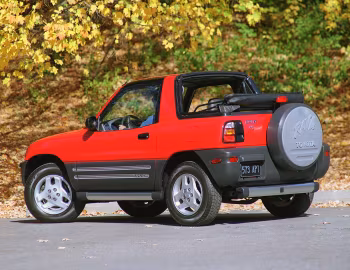 1999 Toyota RAV4 Soft-Top [North America] (SXA10/SXA15) '05.1998–99