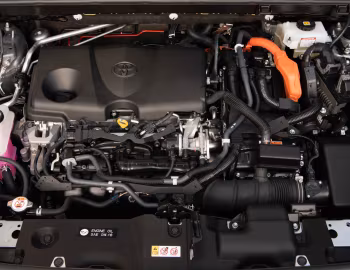 Bajo el capó 2019–21 Toyota RAV4 XSE Hybrid [North America] '2018–21