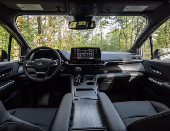 Panel frontal 2022–pr. Toyota Sienna XLE AWD "Woodland" '2021–pr.