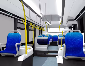 Интерьер Toyota Sora Fuel Cell Bus '10.2017