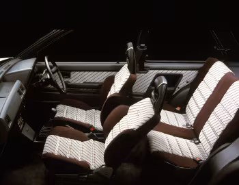 Interior Toyota Starlet Turbo-S (EP71) '1986–88