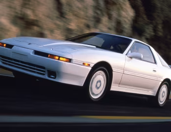1989–90 Toyota Supra Turbo Sport Roof White Exterior Appearance Package [North America] (MA70) '1988–90