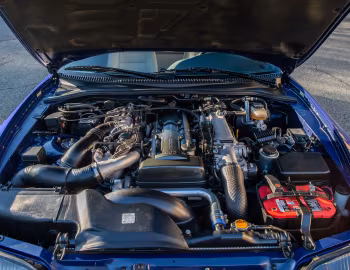 Bajo el capó 1997 Toyota Supra Turbo Sport Roof "15th Anniversary" [North America] (JZA80) '1997