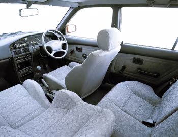 Interior Toyota Tazz 160i XE (EE90) '1996–2006