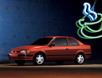 1995–98 Toyota Tercel CE Coupe [North America] '1994–98