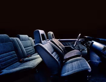 Interior 1989 Toyota Tercel 2-door Coupe [North America] (EL31) '1988–89