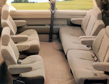 Interior Toyota TownAce Wagon Super Extra Skylite Roof 4WD (YR30G/CR31G) '08.1993–10.1996