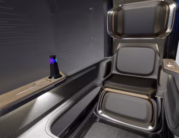 Интерьер Toyota e-4me '10.2019