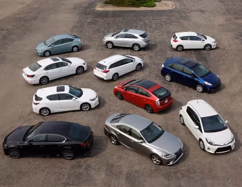 Lexus GS 450h F SPORT, Lexus LS 600h L, Lexus RX 450h, Lexus CT 200h, Lexus IS 300h, Toyota