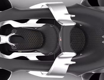 Интерьер Toyota e-Racer '10.2019