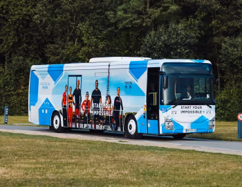 Iveco Crossway Hydrogen Fuel Cell Conversion '2023