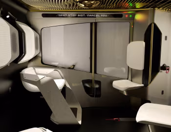 Интерьер Toyota e-Care '10.2019