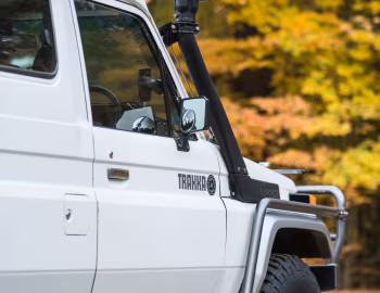 Toyota Land Cruiser Troop Carrier with Trakka Bushman Pop Top [Australia] (HJ75) '1985–????
