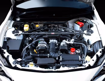 Sob o capô TRD Toyota 86 '2012–16