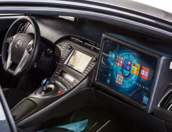 Interior Toyota Prius Tekked-Out by Clint Bowyer Team '10.2012