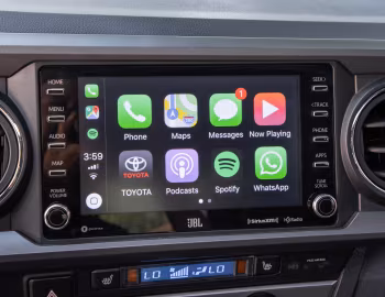 Interior 2020–23 Toyota Tacoma TRD Off-Road Double Cab [North America] '2019–23