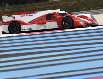 Toyota TS030 Hybrid Test Car '2012