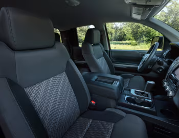 Interior 2019–21 Toyota Tundra SR5 "SX Package" Double Cab [North America] '2018–21