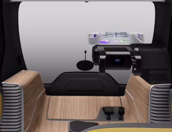 Panel frontal Toyota Ultra-Compact BEV Business Concept '10.2019