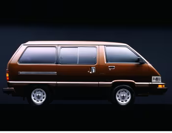 1987–89 Toyota Van LE [US-spec] (YR22) '1986–89