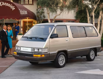 1986 Toyota Van LE [US-spec] (YR22) '1985–86