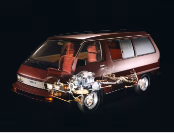 1984 Toyota Van LE [US-spec] (YR21) '1983–84