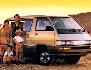 1987–89 Toyota Van LE 4WD [US-spec] (YR31) '1986–89
