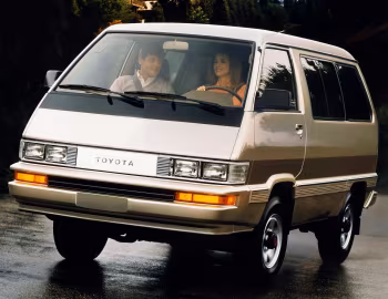 1987–89 Toyota Van LE 4WD [US-spec] (YR31) '1986–89