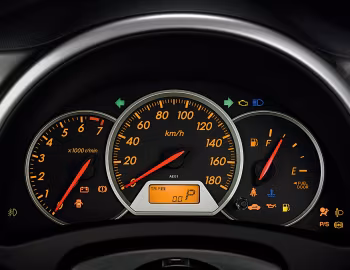 Камбінацыя прыбораў Toyota Wish '09.2005–03.2009
