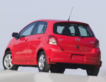 2009 Toyota Yaris RS 5-door Liftback [North America] (XP90) '2008–09