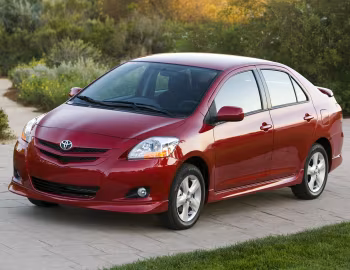 2007–12 Toyota Yaris S Sedan [North America] '2006–12